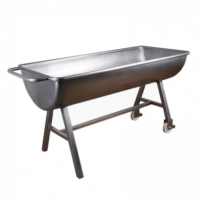 Inox voziček 200 lit.