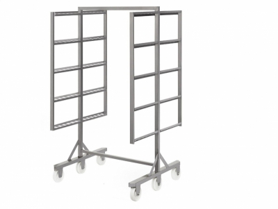 Voziček za prekajevanje 90x80x150 cm