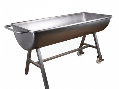 Inox voziček 150 lit.